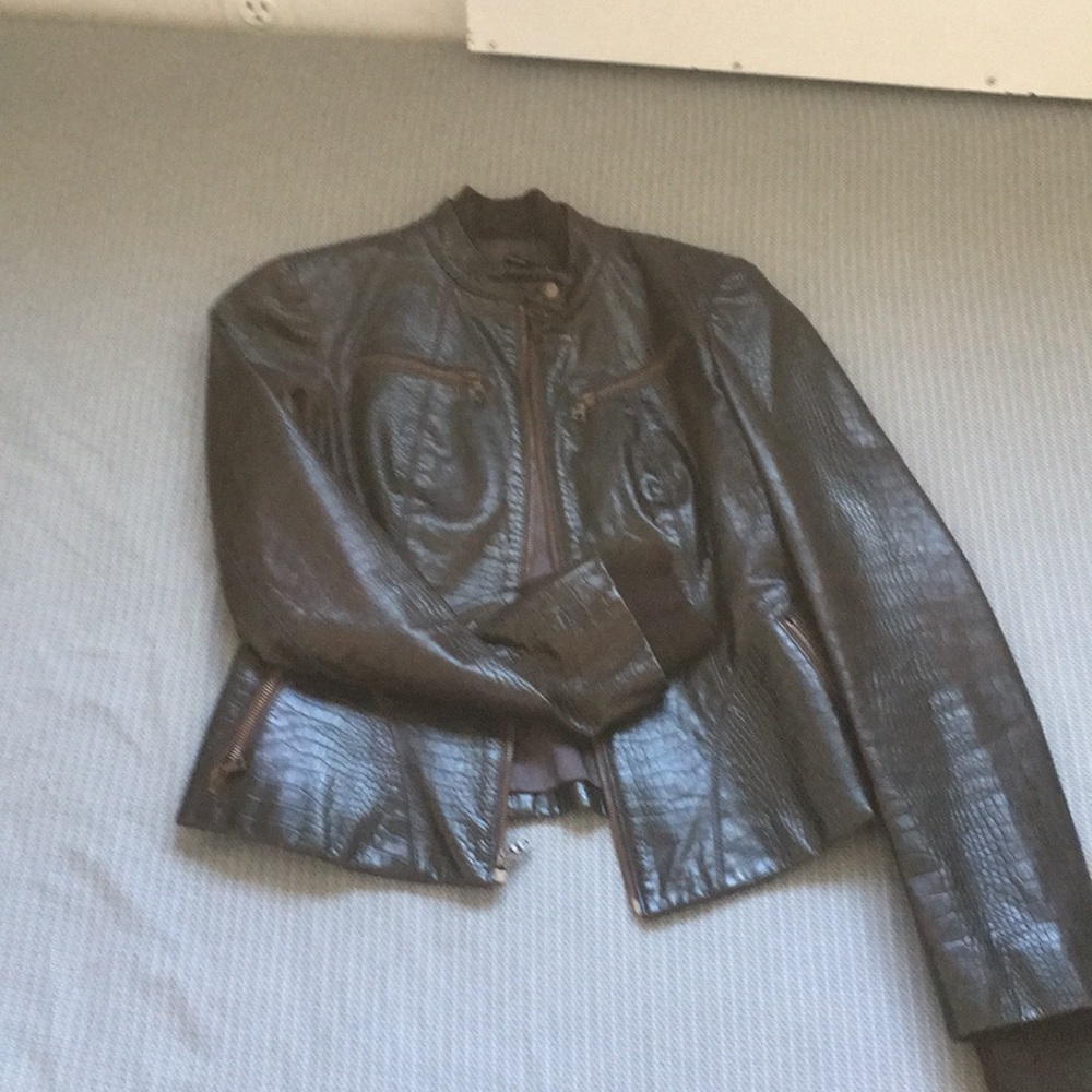 Leather jacket